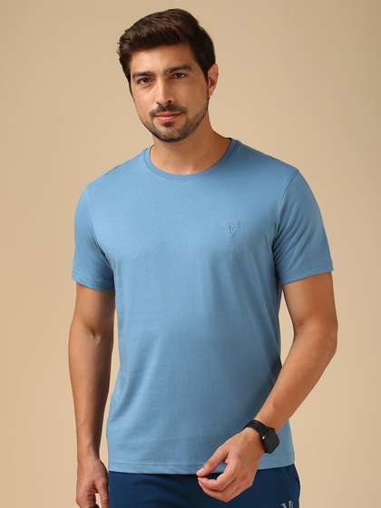 Van Heusen Innerwear
                        Cotton Crew Neck Regular Short Sleeves Soft
                        Breathable Lounge Tshirts