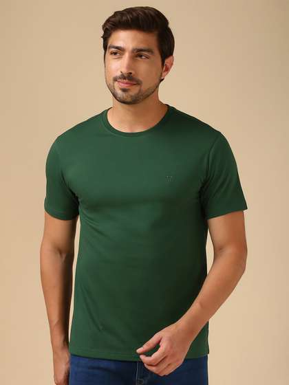Van Heusen Innerwear
                        Cotton Crew Neck Regular Short Sleeves Soft
                        Breathable Lounge Tshirt