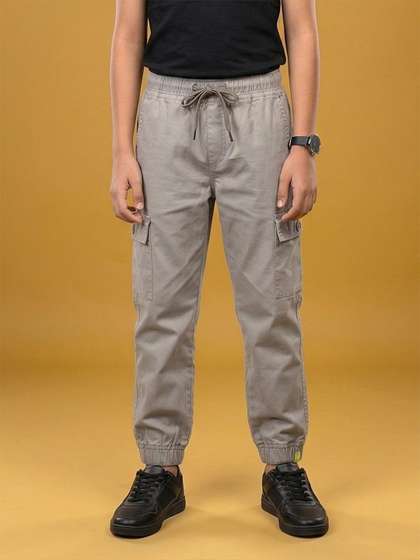 KiddoPanti Boys Easy
                    Wash Cargos Trousers