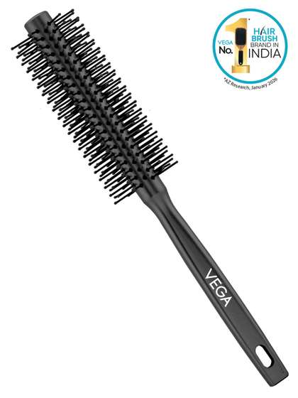 VEGA Round Hair Brush
                      for Adding Curls & Volume To All Hair Types
                      R3-RB