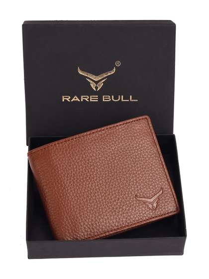 RARE BULL Men Leather
                    Wallets