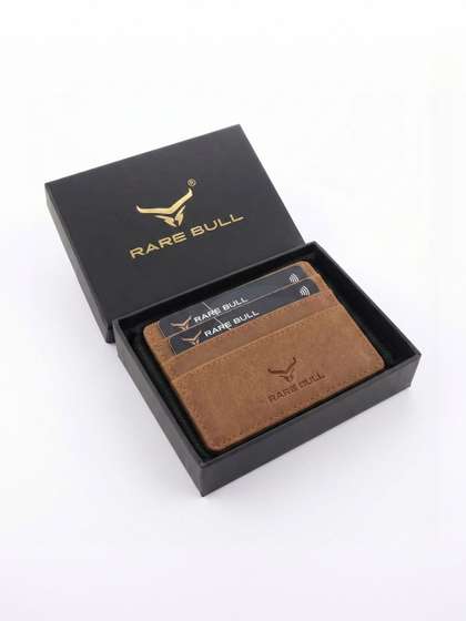 RARE BULL Men Leather
                    Wallets