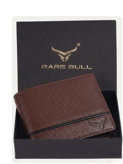 RARE BULL Men Leather
                      Wallets