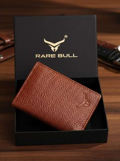RARE BULL Men Leather
                      Wallets