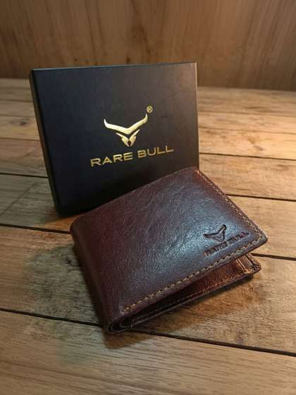 RARE BULL Men Leather
                    Wallets