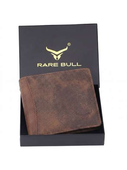 RARE BULL Men Leather
                    Wallets