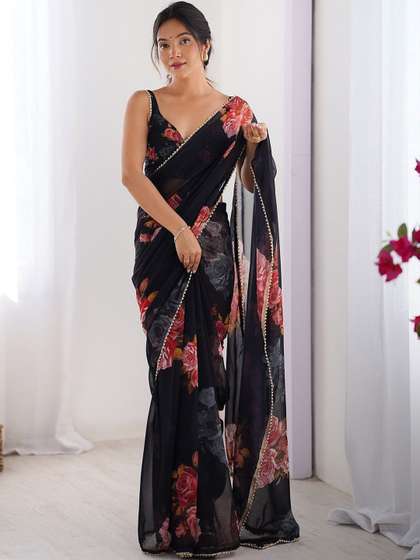 Sangria Printed
                        Sarees Blouse Piece