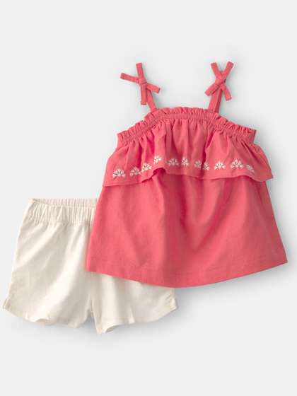 Carter's Girls Top
                        with Shorts