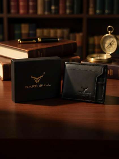 RARE BULL Men Leather
                    Wallets