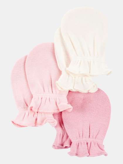 Carter's Girls Organic
                    Cotton Mittens