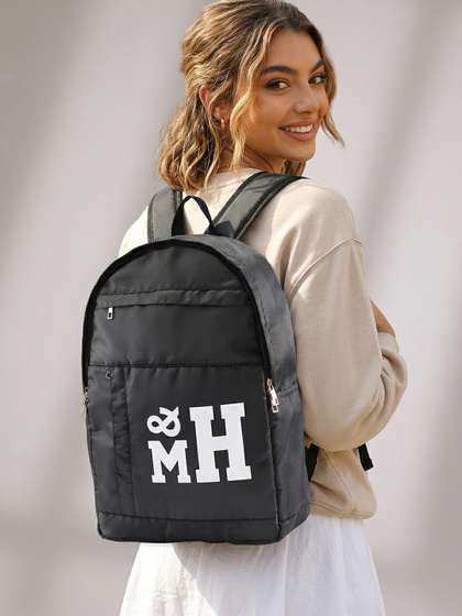 Mast & Harbour
                          Brand Logo Printed Backpack 26L