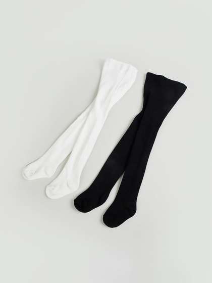 Juniors by Babyshop Pack
                    of 2 Girls Knitted Leggings