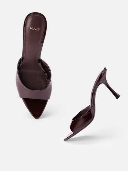 MANGO PEPYGRIN Slim
                        Heeled Sandals