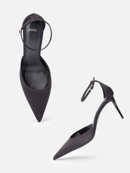 MANGO LENSIN Ankle
                        Loop Stiletto Pumps