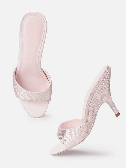 MANGO ELODIN2
                        Embellished Slim Heeled Sandals
