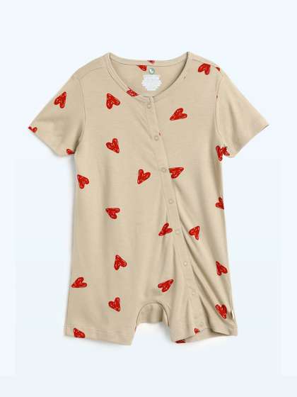 cocoon care Infants
                    Printed Bamboo Cotton Romper