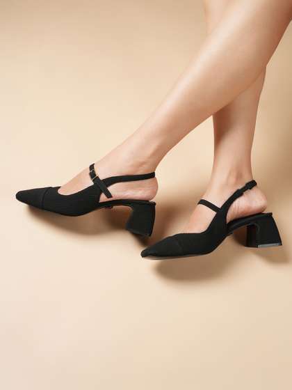 Theater Twiggy
                        Bonkers Black Heels