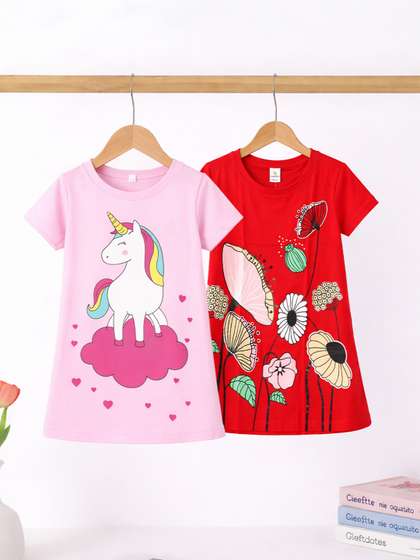 KEESOR Print A-Line
                    Dress