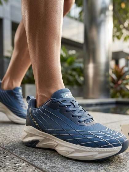 HRX by Hrithik
                        Roshan Men Mesh Running Shoes
