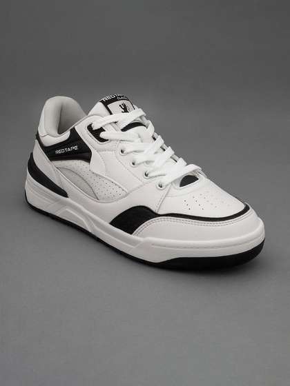 Red Tape Women
                          Colourblocked Sneakers with Laser Cuts
