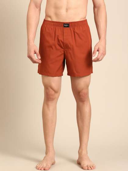 Pepe Jeans Pure
                        Cotton Boxers CLLB02-01-Rust