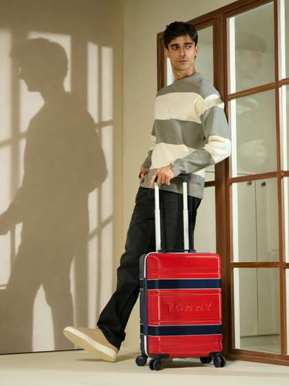 Tommy Hilfiger Las
                        Vegas Textured Cabin Trolley Suitcase