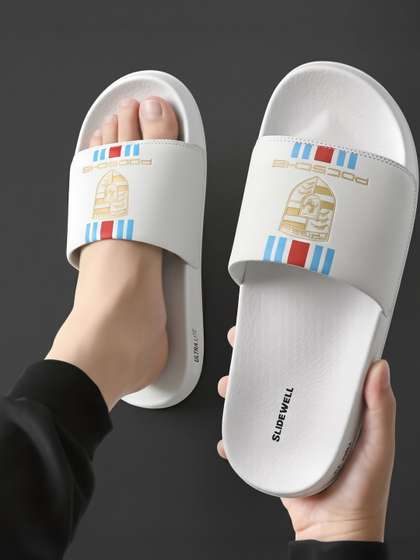 Slidewell Men Printed
                    Flip Flops