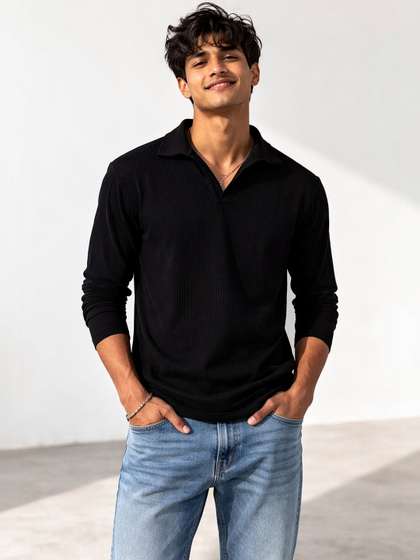Mast & Harbour
                          Men Polo Collar T-shirt