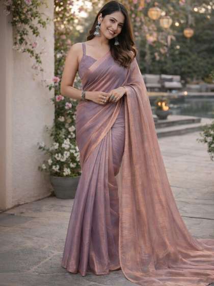 PEEYU Pure Chiffon
                        Saree