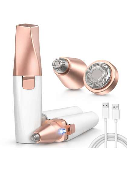 CUVLY 2 In 1 Eyebrow
                      & Facial Hair Trimmer