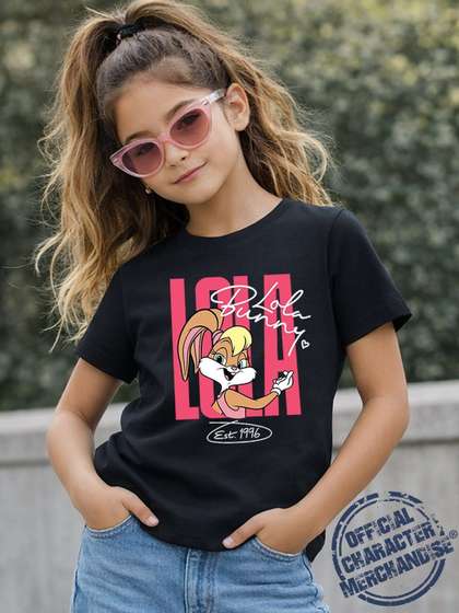 YK X Minute Mirth
                      Girls Lt Printed Hs Tshirts