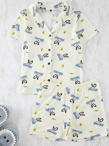 Trendyol Girls Printed
                      Nightdress