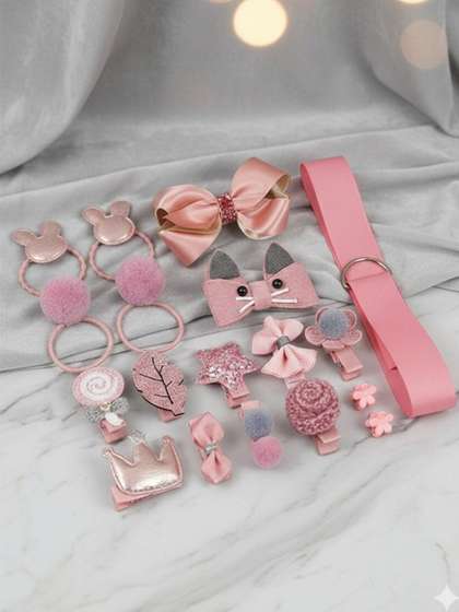 YouBella Girls Hair
                    Accessory Set of