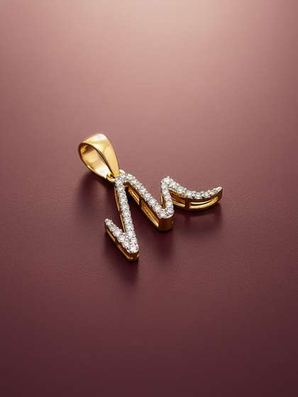 MAEJOY Women 18kt
                        Gold Plated Lab Grown Diamond Pendant