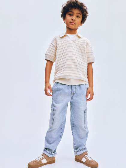 H&M Denim Cargo
                    Joggers