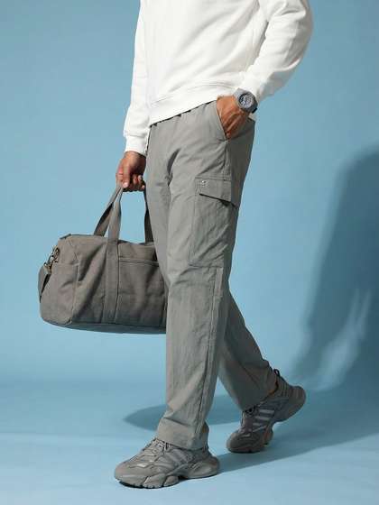HRX by Hrithik
                        Roshan Men Relaxed Fit Track Pants