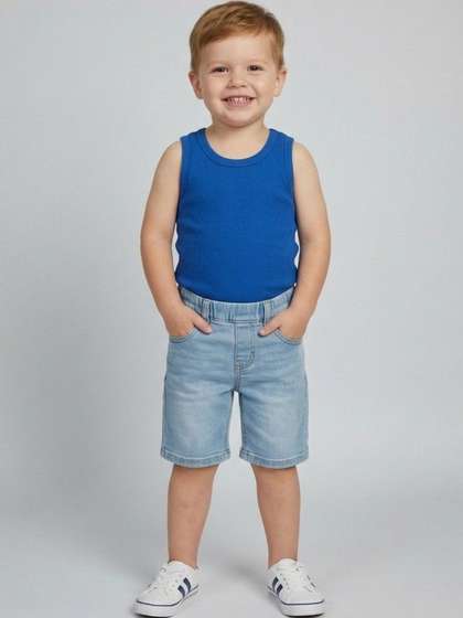 Moda Rapido Boys Cotton
                    Round Neck Vest