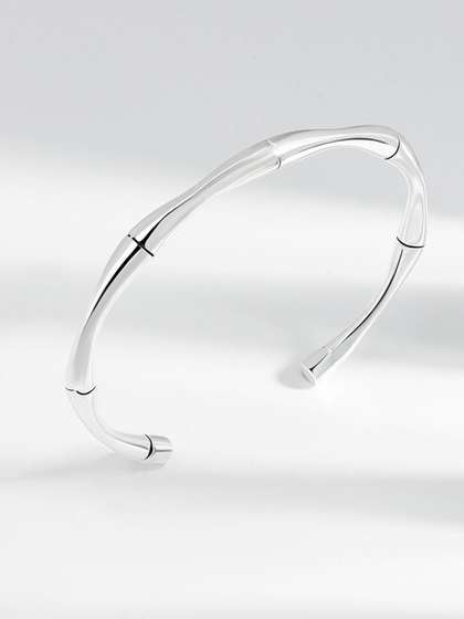 SALTY Men Stainless
                      Steel Cuff Bracelet
