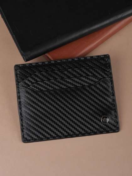 Louis Philippe Men
                      Textured Leather Wallets