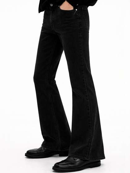 W.T.F - Witnessing
                        True Fashion Men Comfort Bootcut Mid-Rise Jeans