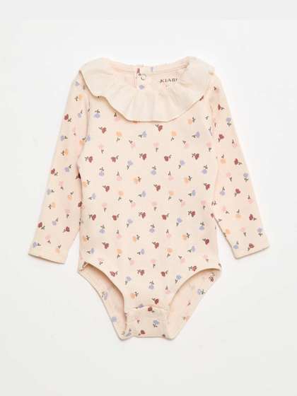 KIABI Printed Cotton
                    Round Neck Bodysuit