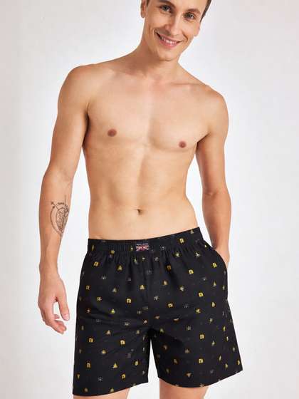 Pepe Jeans Men Printed
                      Cotton Boxers
