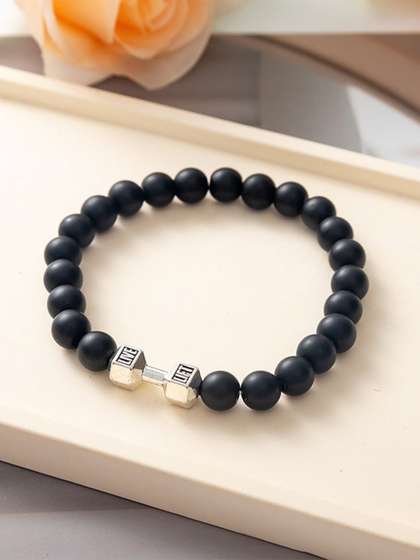 SALTY Men Strength
                    Beads-Beaded Elasticated Bracelet