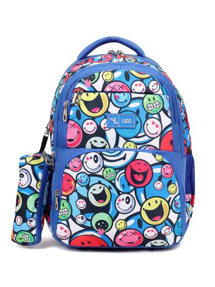 Ligo Bags 21L Kids
                      Graphic printed school Backpack