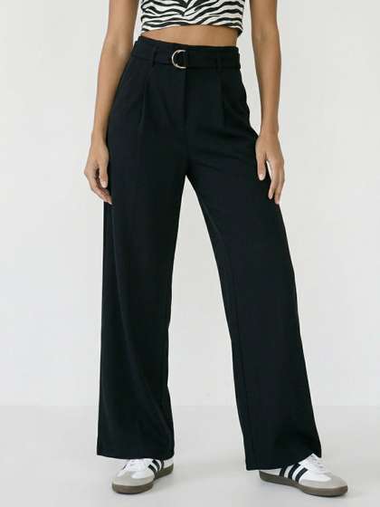 glitchez Women
                        Pleated Trousers