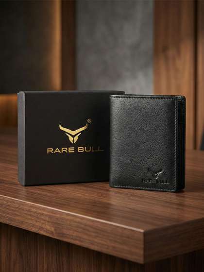 RARE BULL Men Leather
                    Wallets