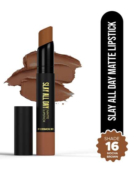 Hilary Rhoda
                        Smudge-Proof & Long-Lasting Lip Crayon -
                        2.6g - Mocha Brown - Shade 16