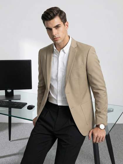 INVICTUS
                          Single-Breasted Formal Blazer