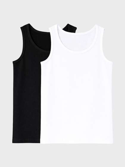 Charm n Cherish Pack Of
                    2 Cotton Tank Top