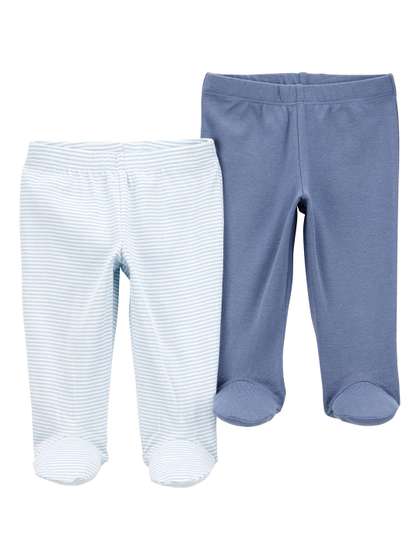 Carter's Baby Boy 2-pack
                    Baby Footed Pants